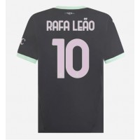 Camiseta AC Milan Rafael Leao #10 Tercera Equipación 2024-25 manga corta